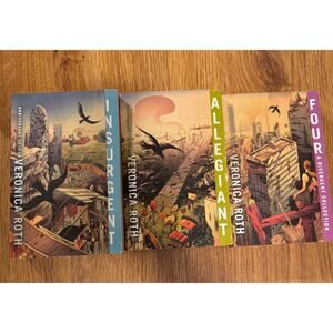 Set of 3 Divergent Collection Anniversary Edition: Four, Insurgent, Allegiant